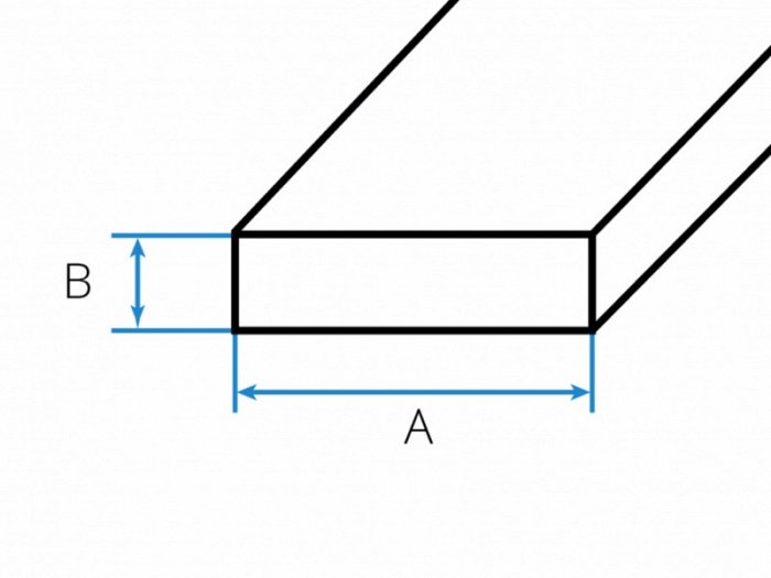 Tyč plochá valcovaná  - Železo - 11 375